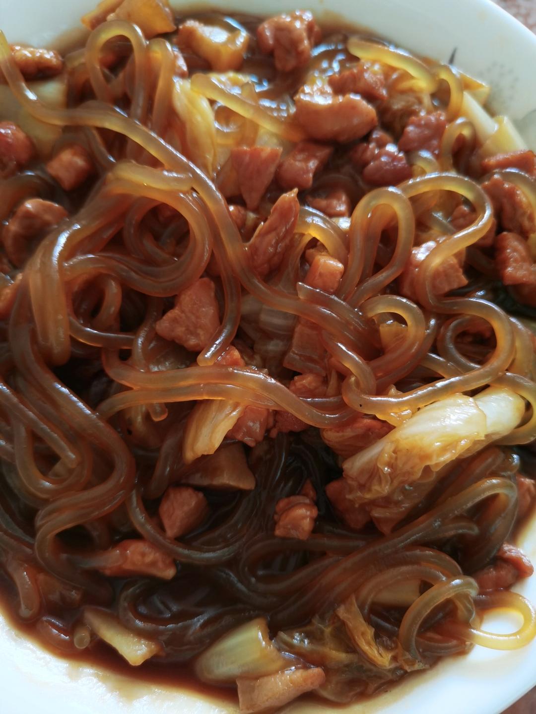 白菜炖粉条