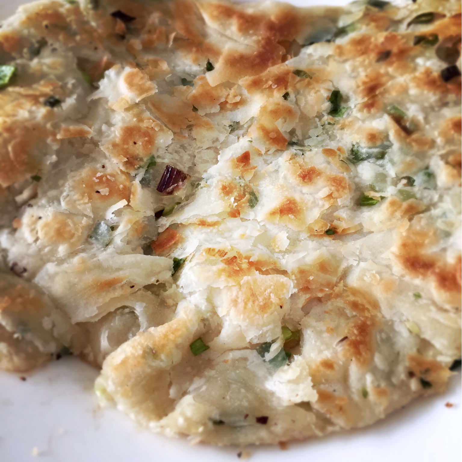 葱花油饼 Spring Onion Pancake