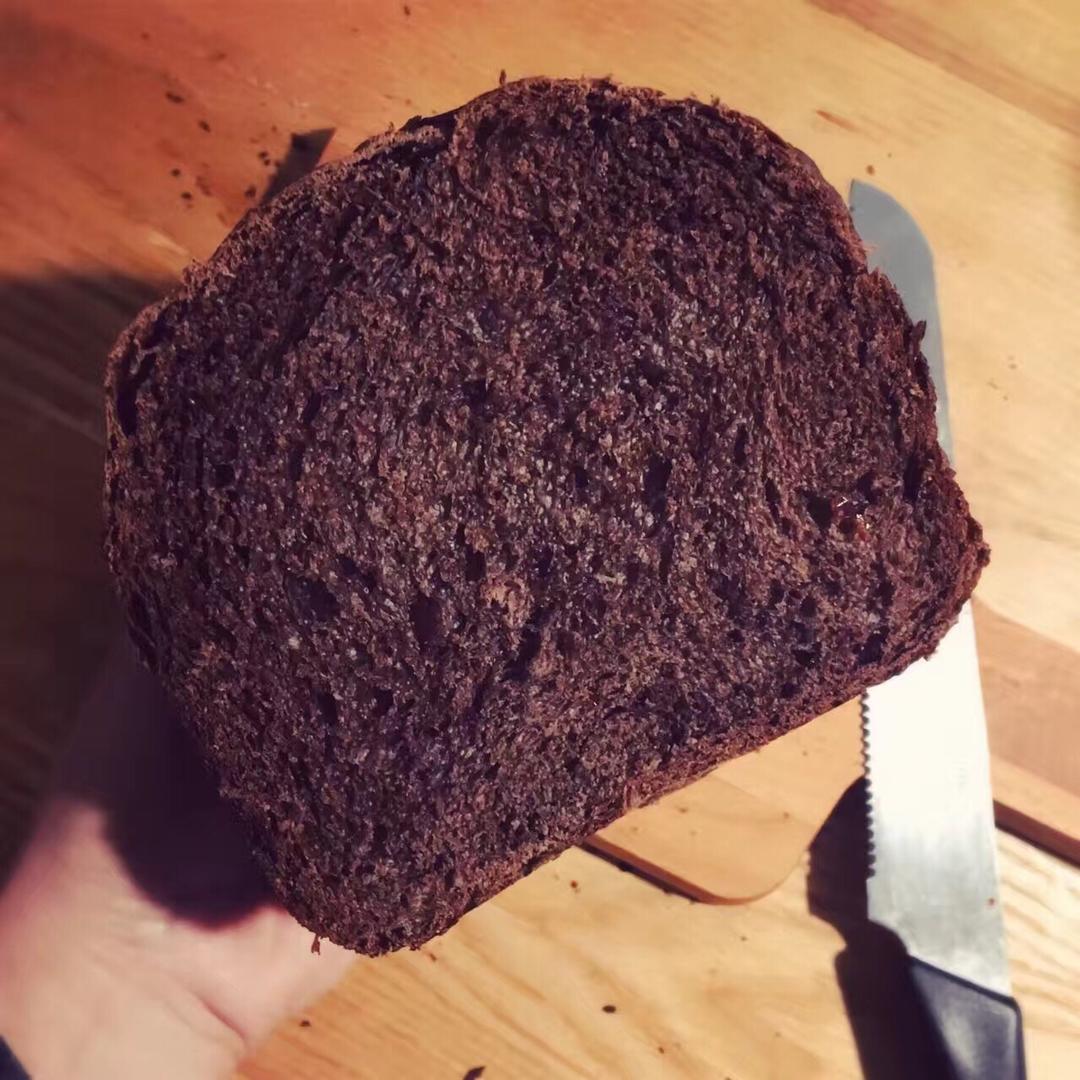 【我爱面包机！】可可巧克力吐司 醇厚绵软好滋味(๑•̀ㅂ•́)و✧