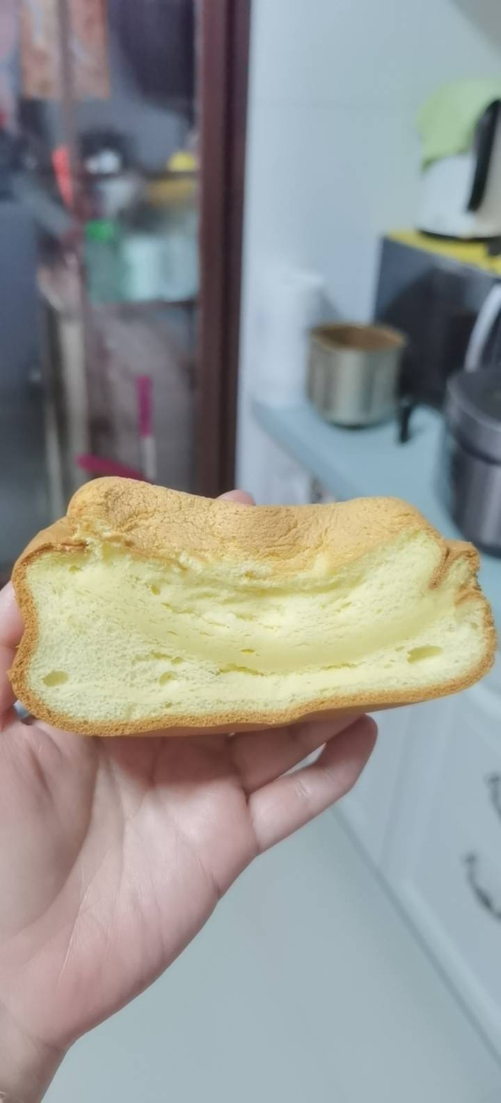 ACA面包机版戚风蛋糕