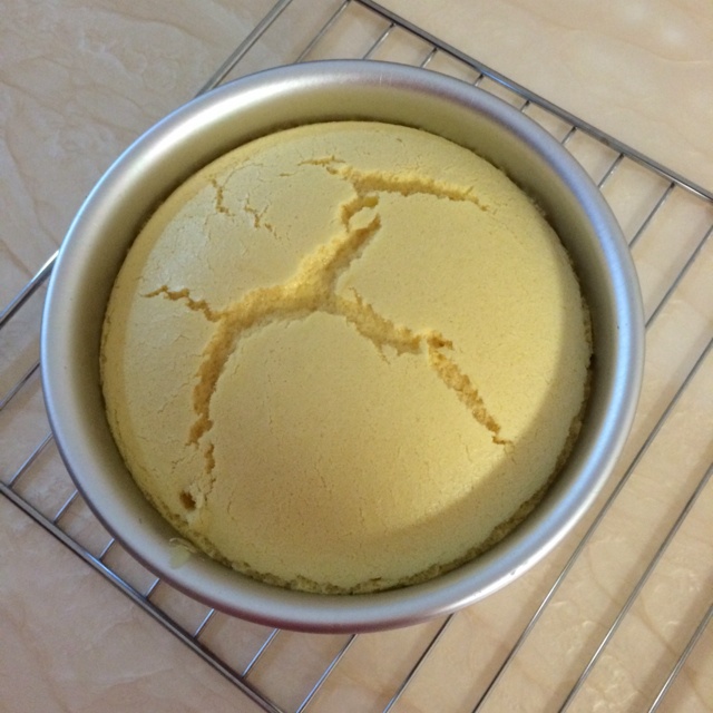 6寸原味戚风蛋糕