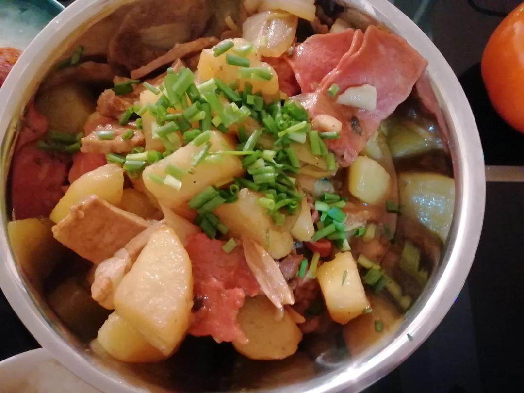 超简单的炖土豆块
