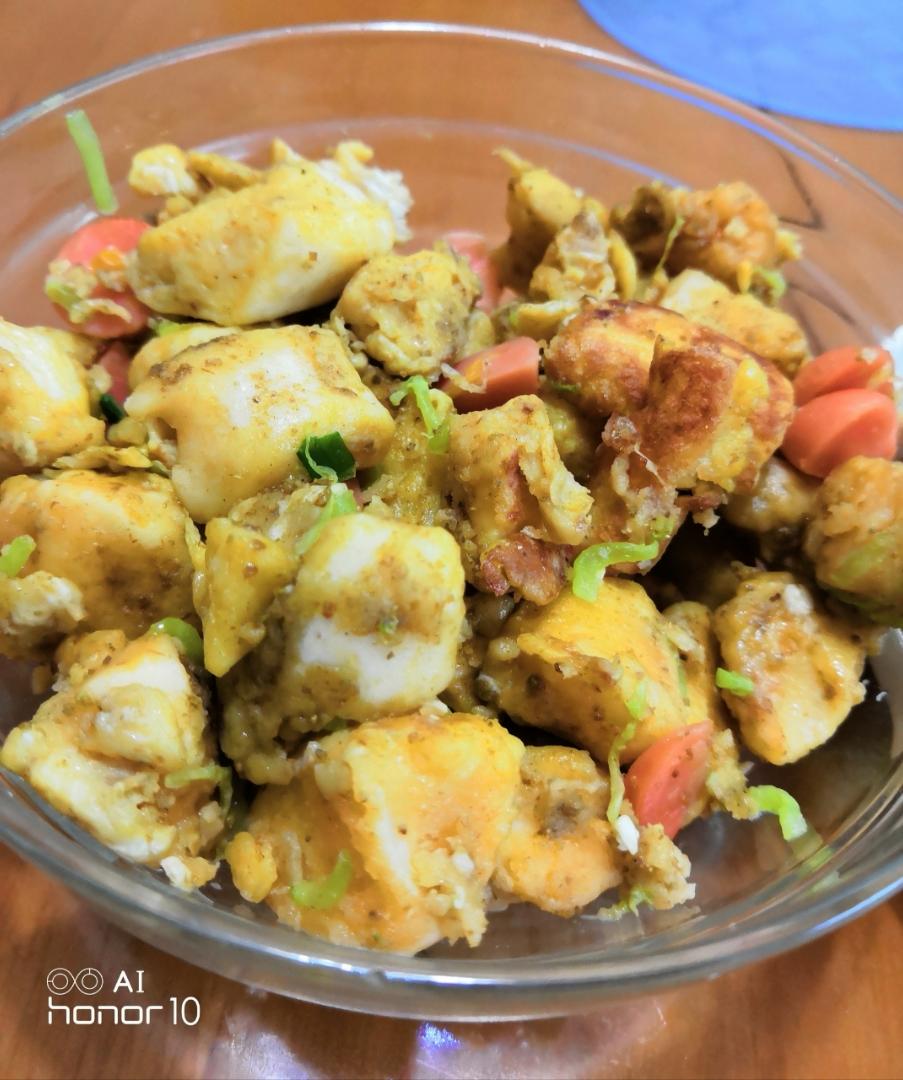 元气早餐【孜然炒馒头】