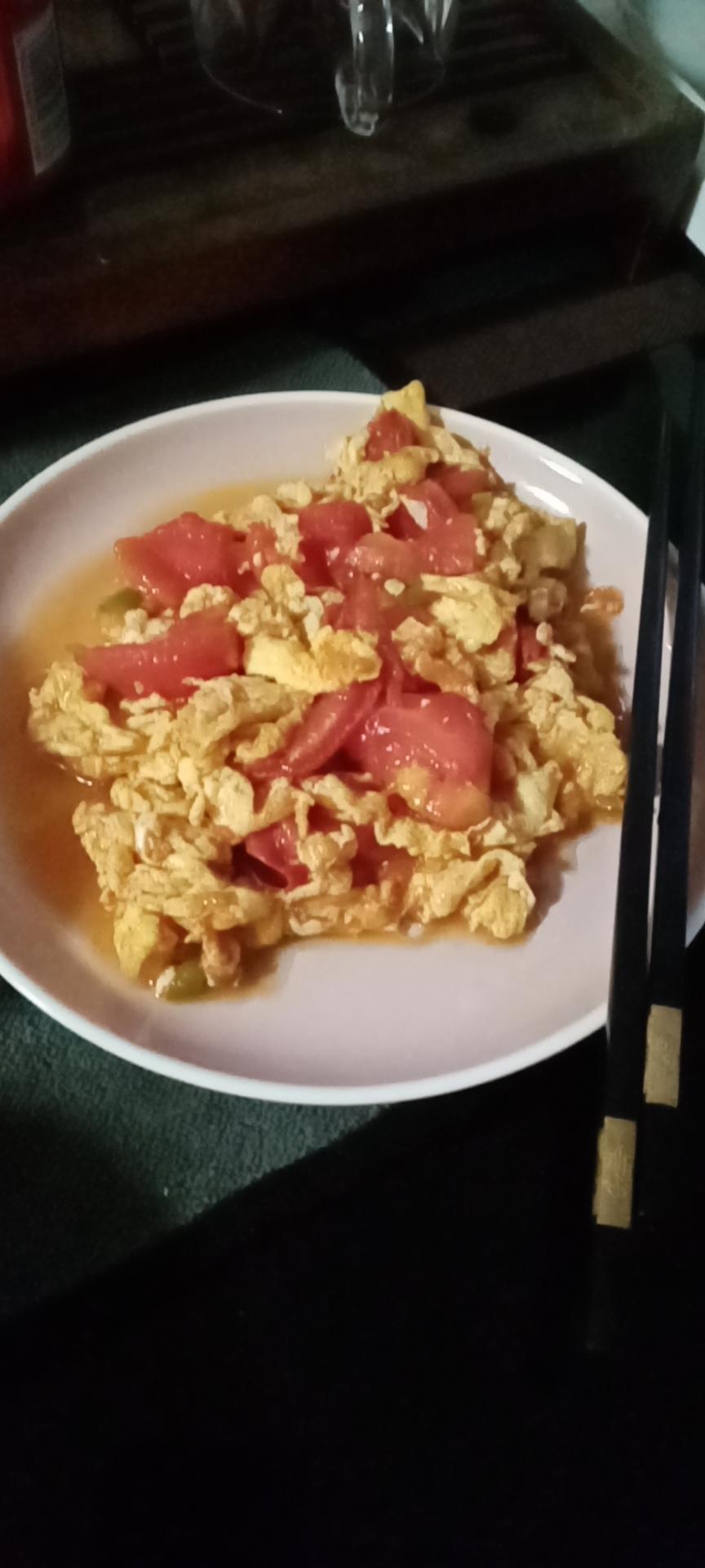 零基础西红柿🍅炒鸡蛋