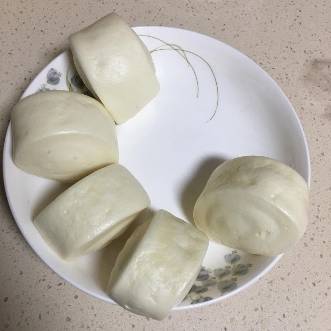 细腻光滑一次发酵牛奶馒头