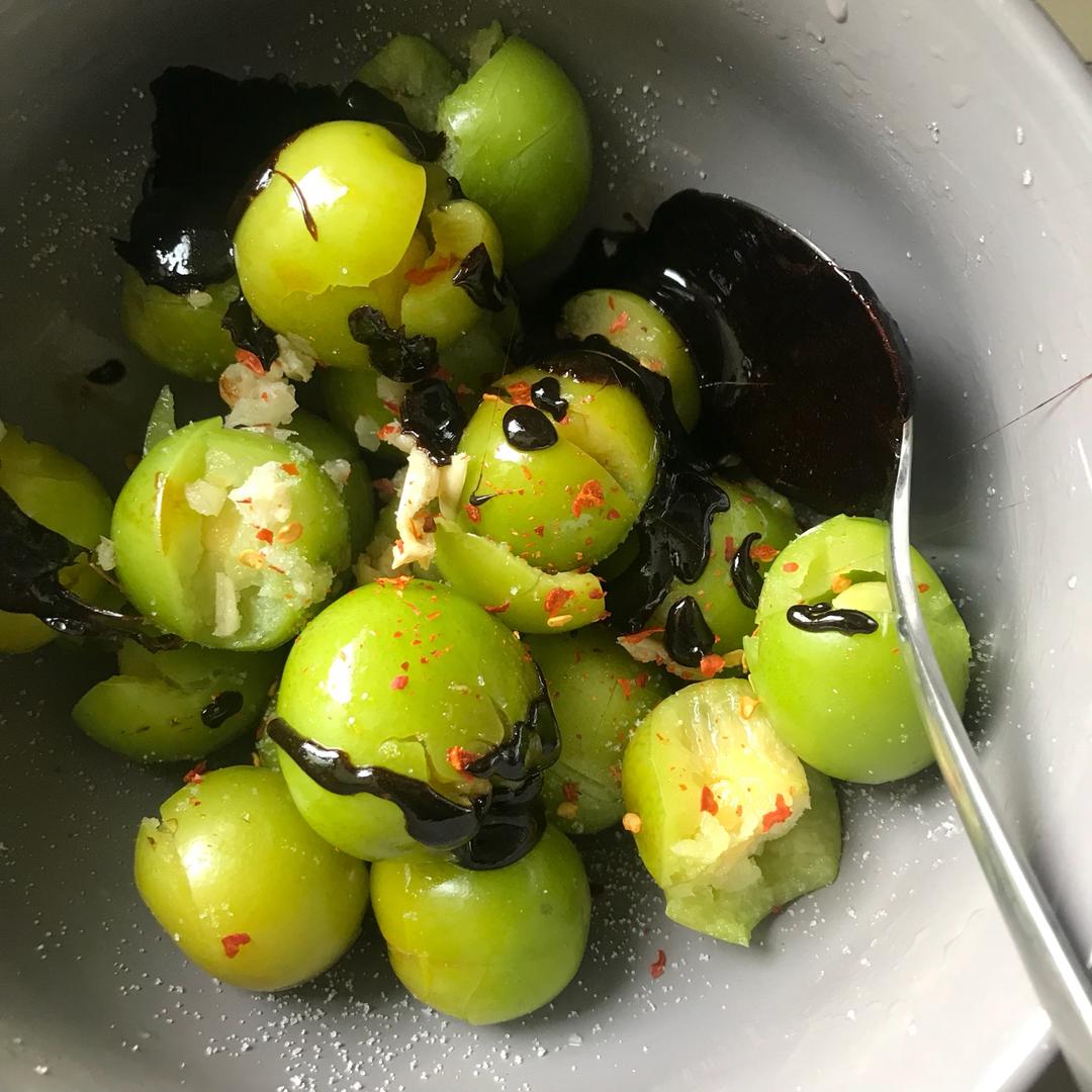 生腌李子