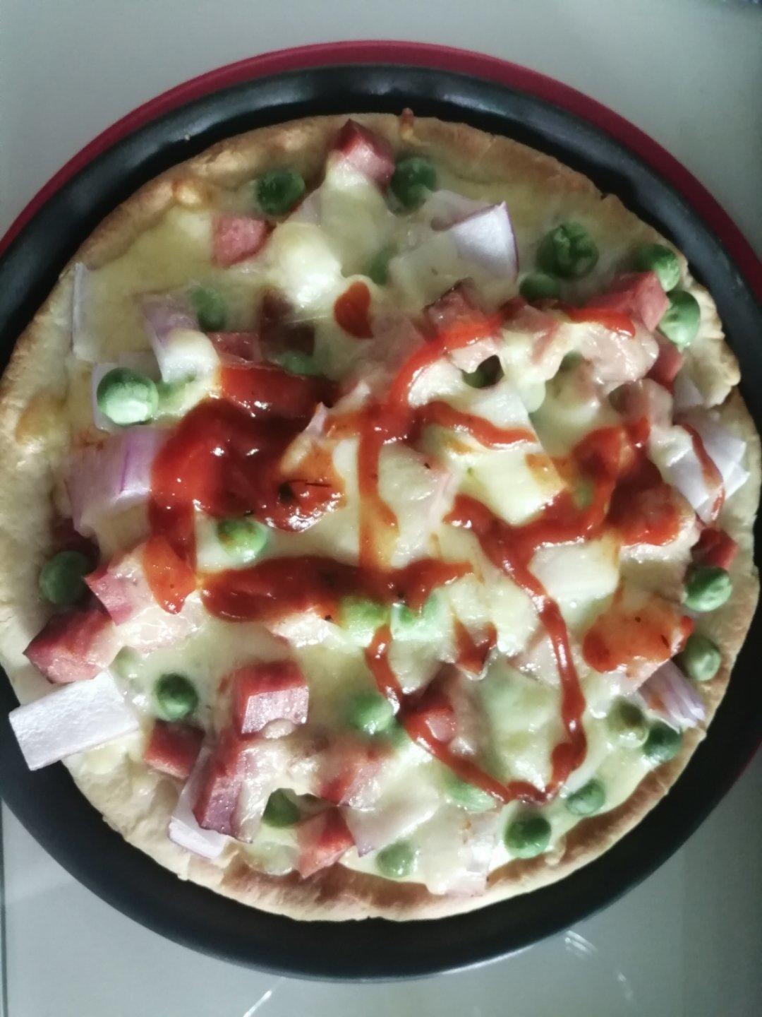 八寸披萨饼皮（四个）制作