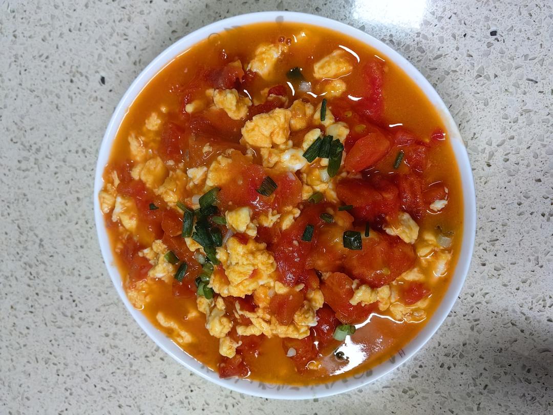 超嫩滑的番茄炒蛋