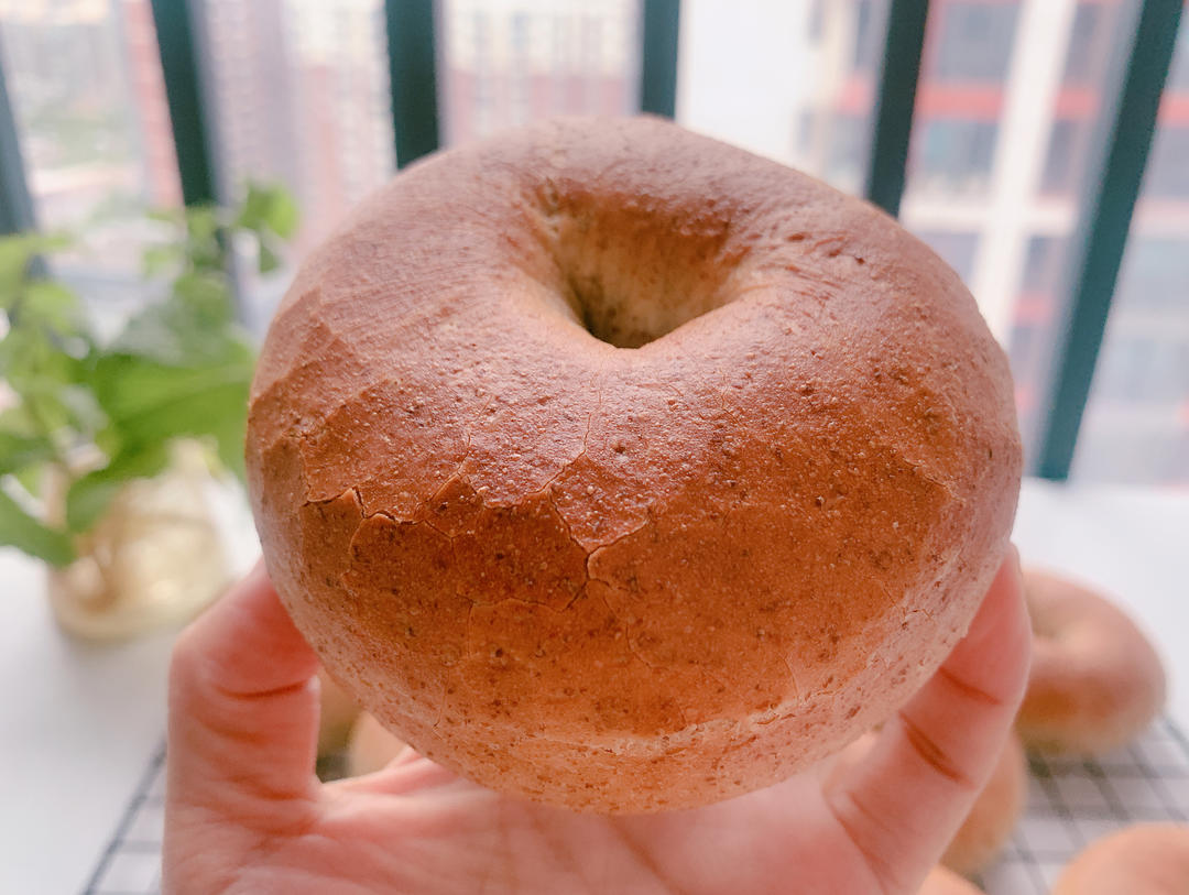 🥯全麦麻辣香肠贝果｜快手易做｜无需手套膜｜无需长时间发酵