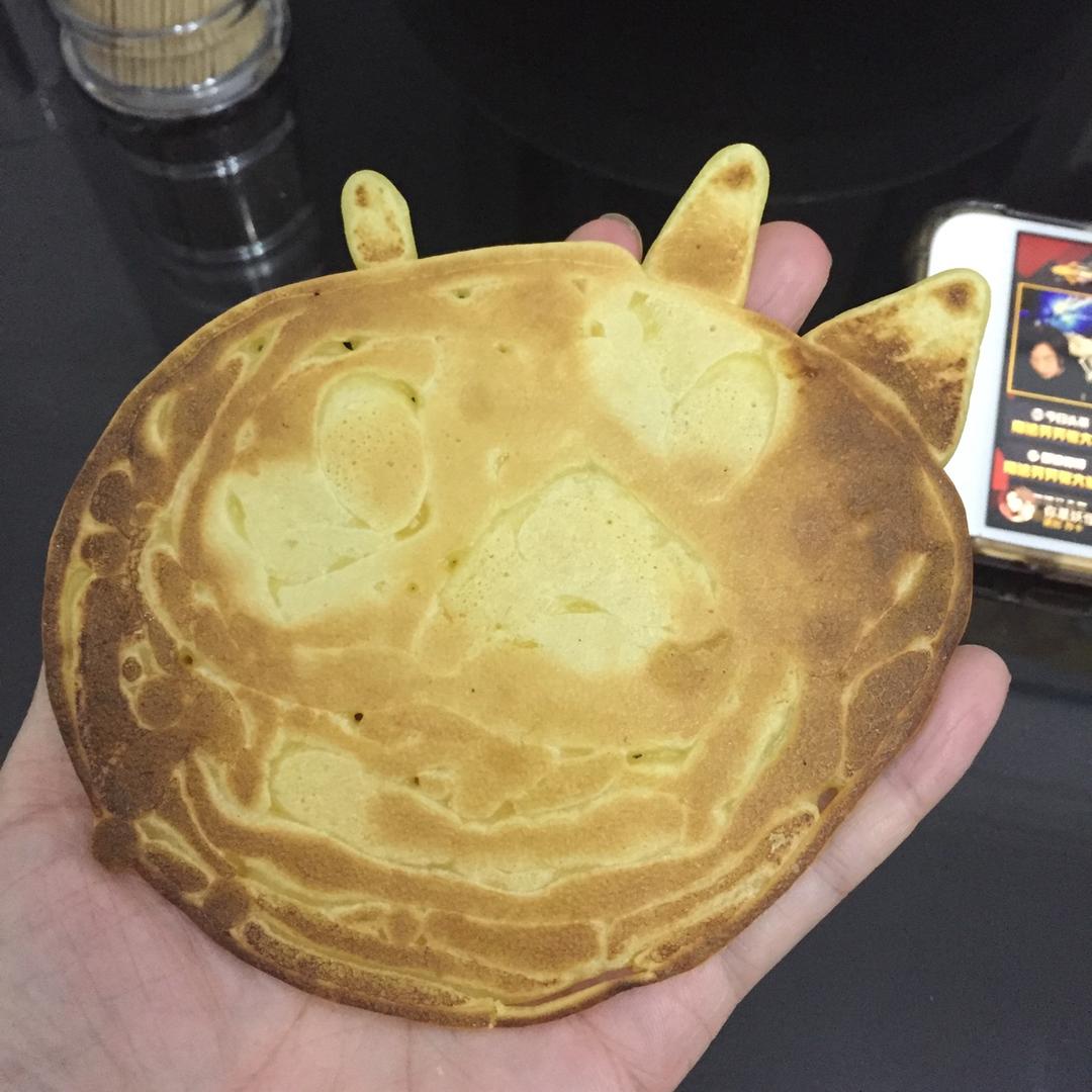 柔情的老妈做的小熊煎饼
