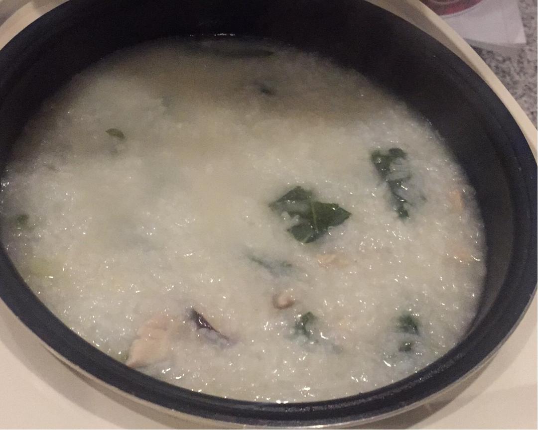 香菇鸡肉粥