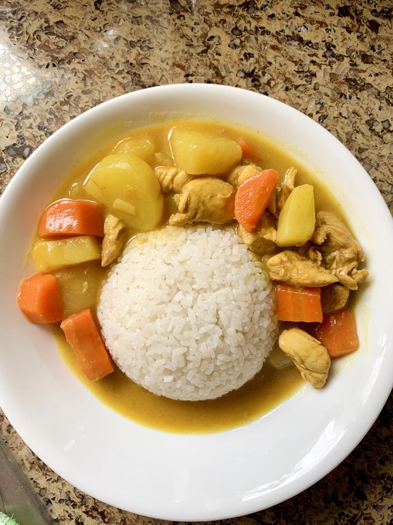 烦的起做的零失败日式咖喱鸡肉饭最正宗日本家庭做法简单又好吃