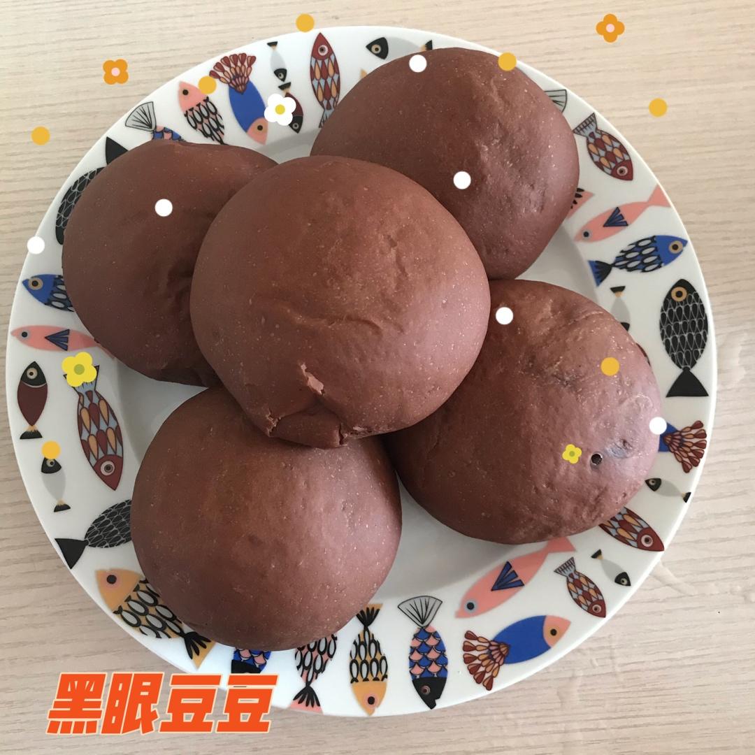 黑眼豆豆面包