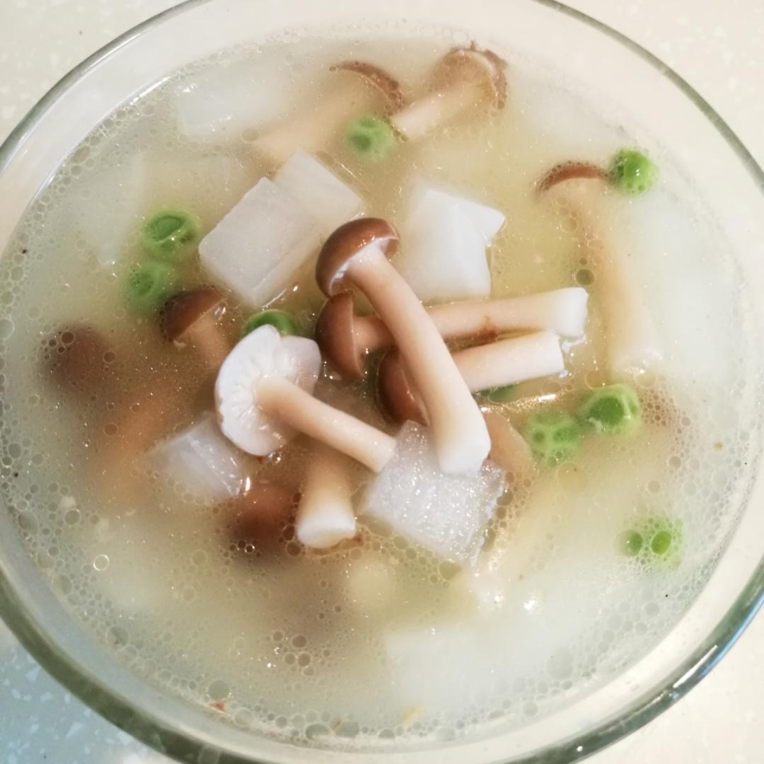 萝卜菌菇汤：减肥人士最爱的养生菜！