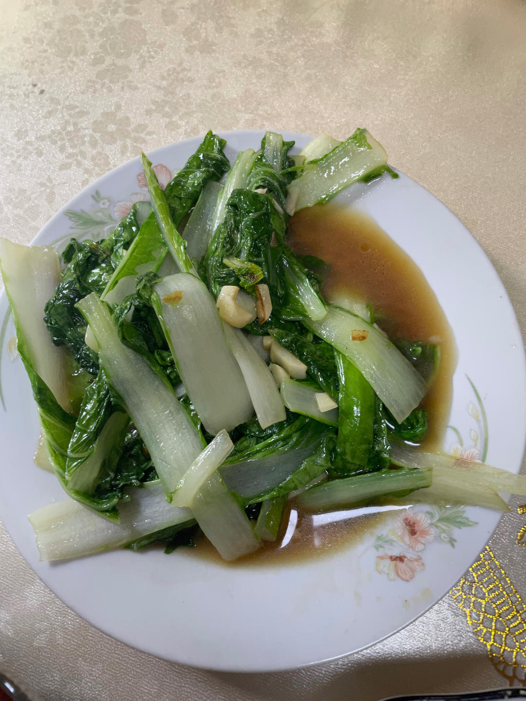 炝炒小白菜（脆爽）