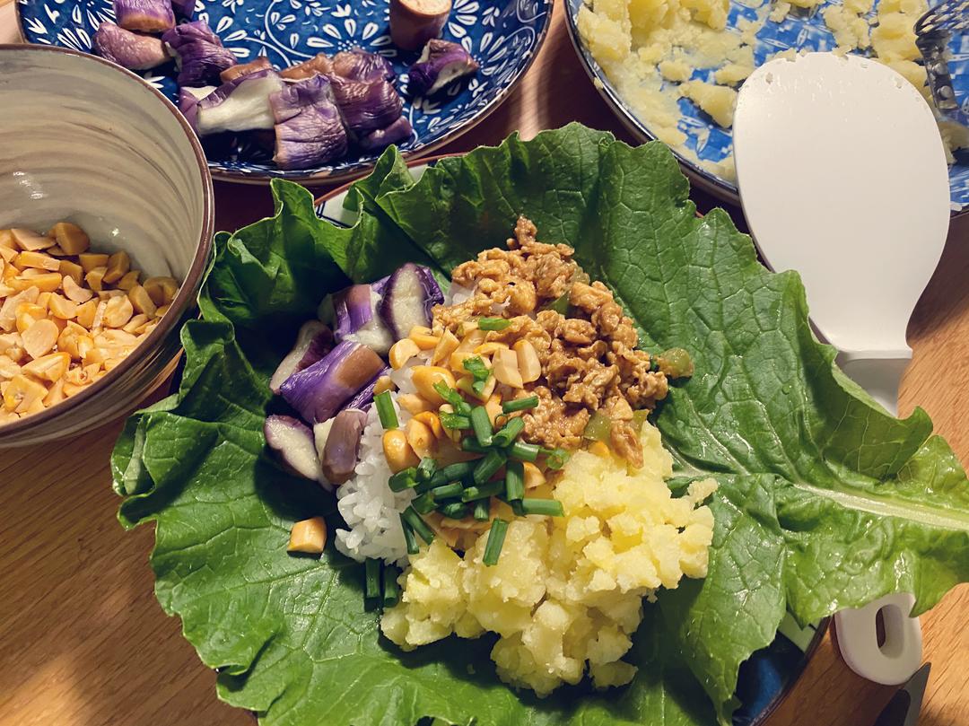 超级好吃的东北饭包