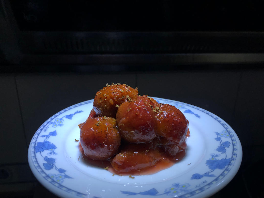 炒红果（铸铁锅）