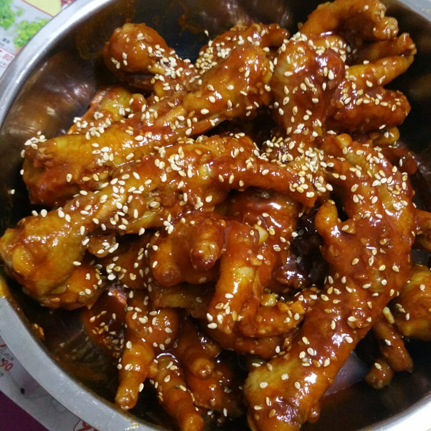 韩式辣鸡爪