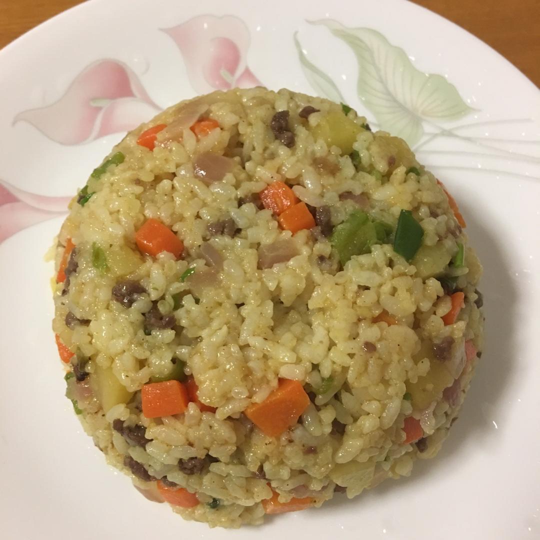 咖喱炒饭