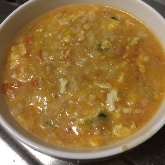 西红柿鸡蛋疙瘩汤