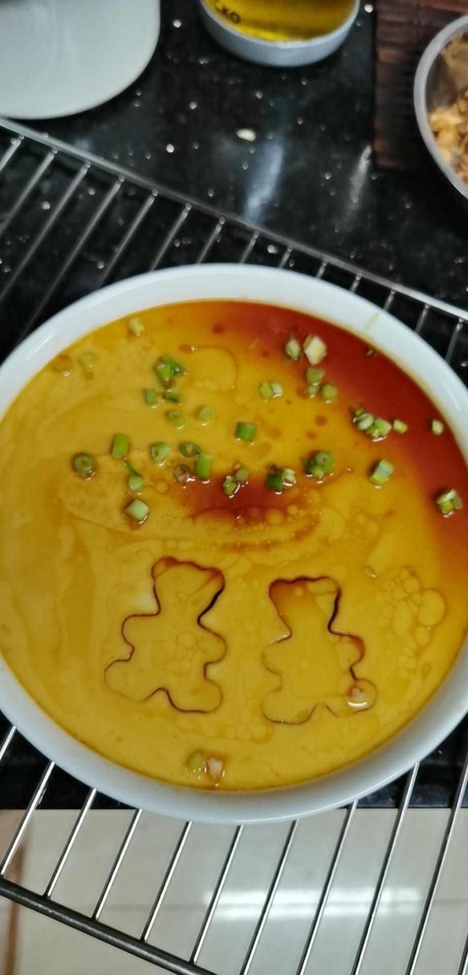 嫩滑水蒸蛋❗️简单几步就能做❗️❗️巨好吃～