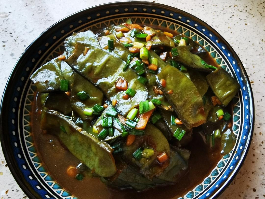 此系水做的酱爆扁豆