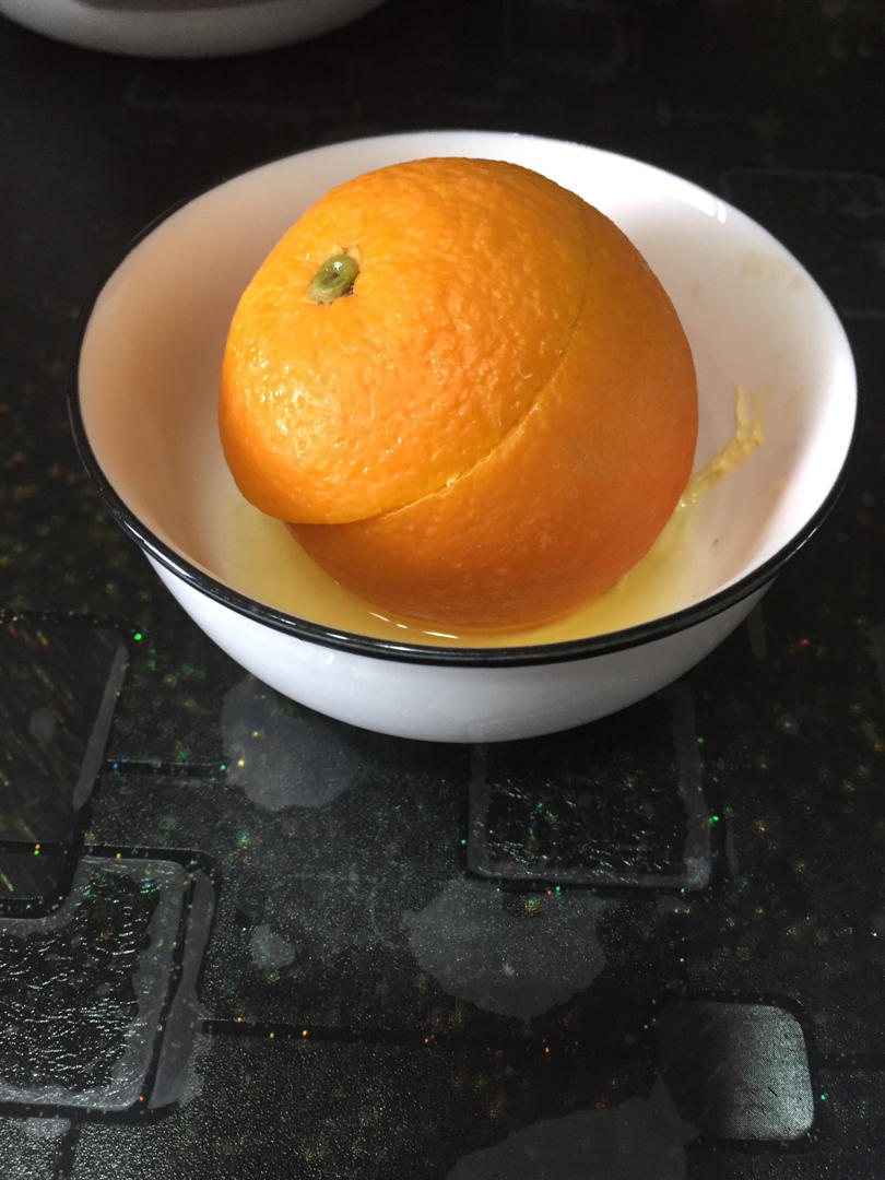 香橙蒸蛋