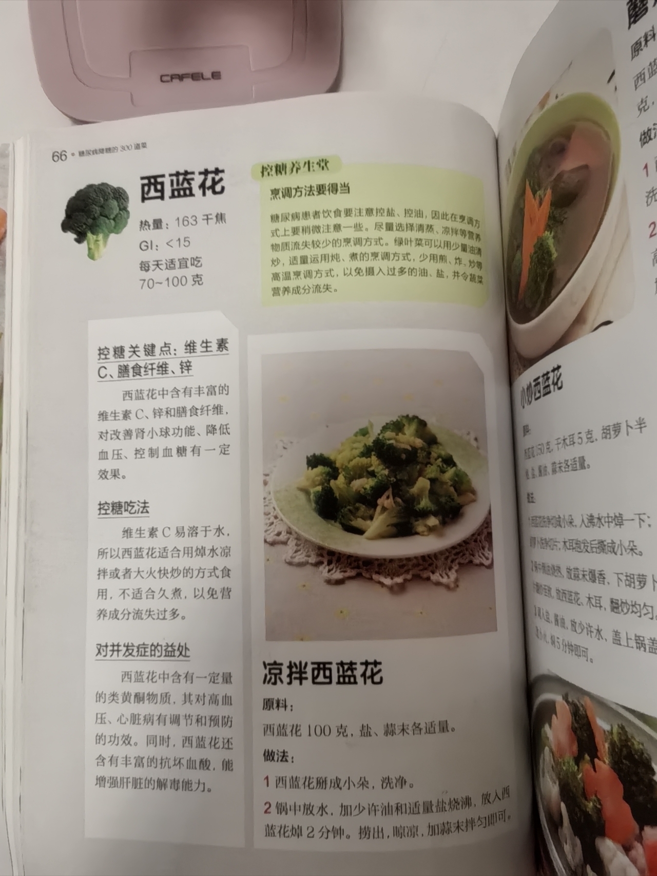蔬菜及菌菇类: 西蓝花