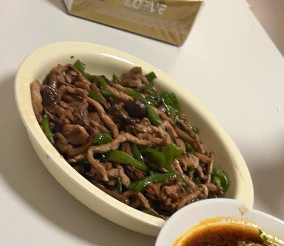 超好吃的快手菜爆炒鹿茸菇，搭配肉丝青椒超下饭