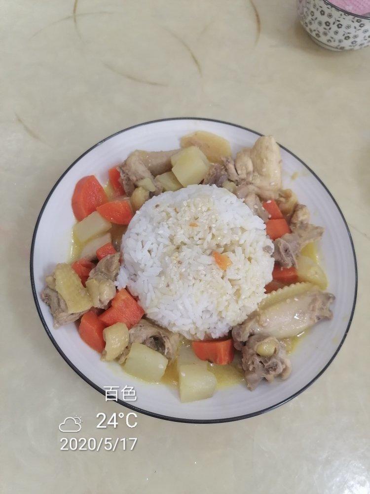 咖喱鸡饭