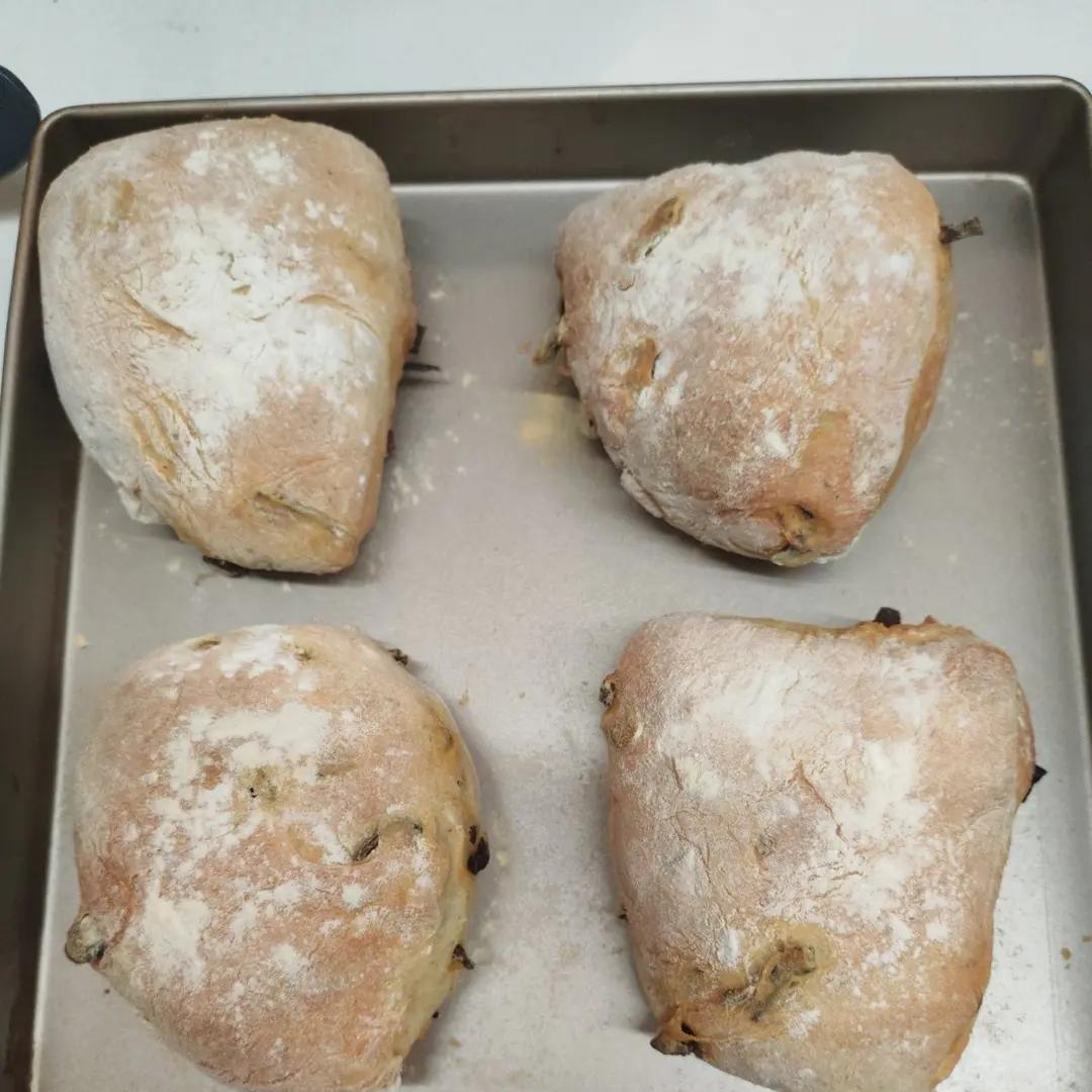 【ciabatta】家庭版恰巴塔，软乎乎的拖鞋面包