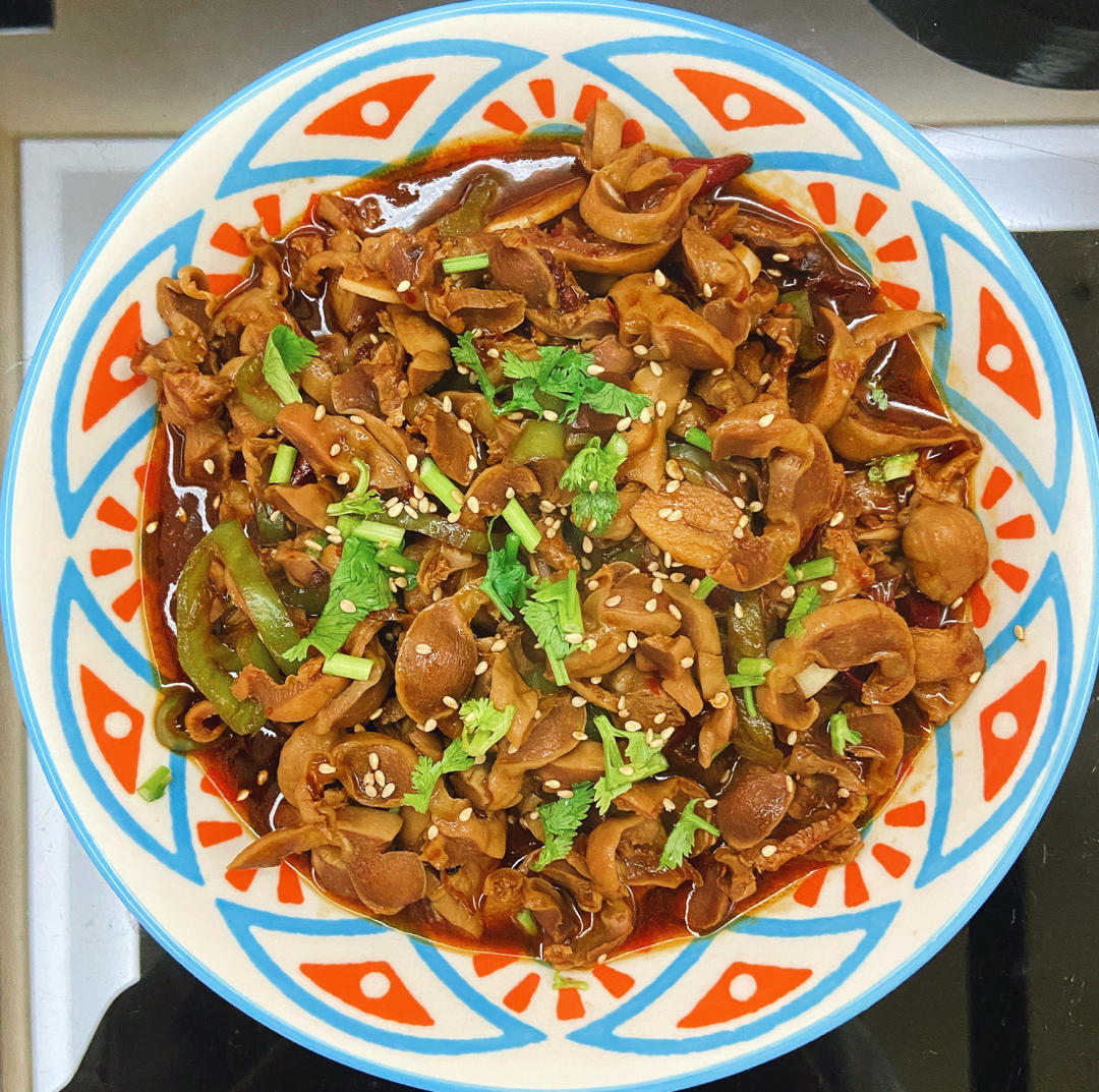 辣炒鸡胗