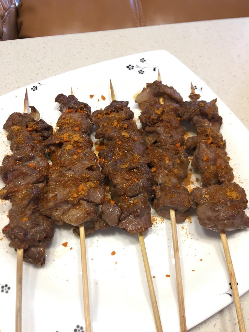 煎烤麻辣孜然牛肉串