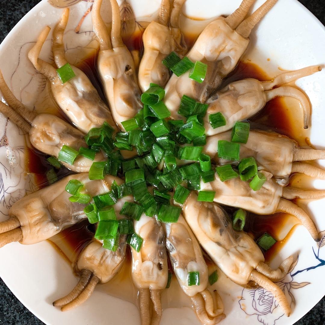 葱油蛏子