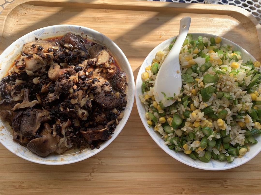 蒜香豆豉蒸滑鸡