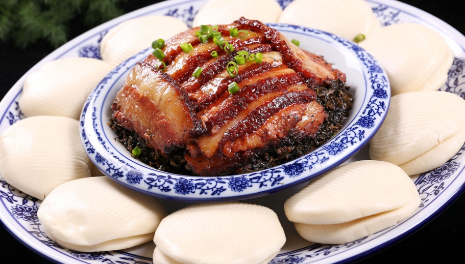 分享重庆成都外围人CDCC78不了解的人梅菜扣肉的做法 步骤3