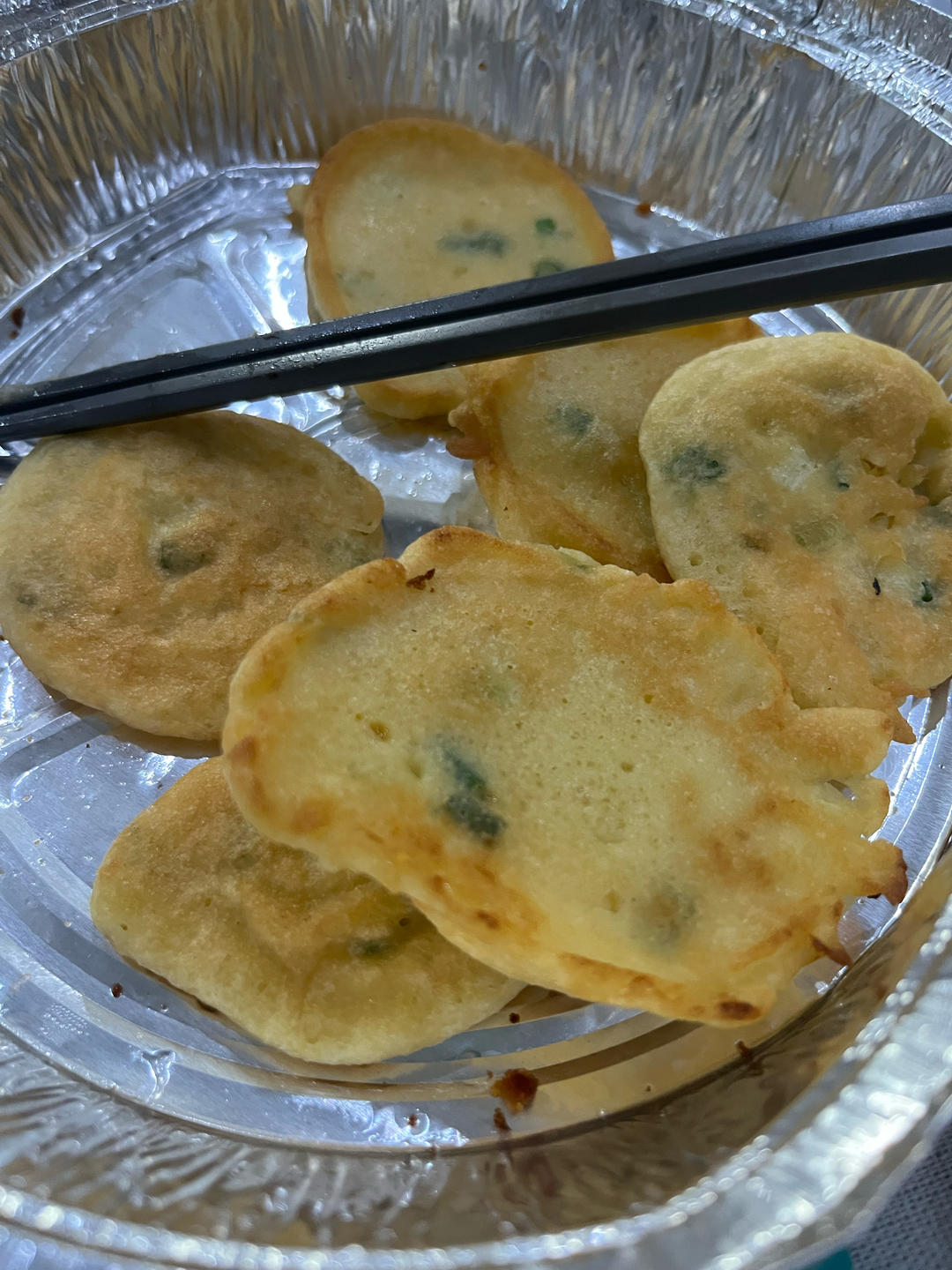 咸香豆渣饼