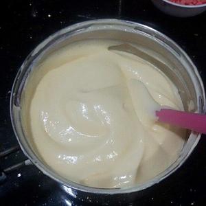 香葱火腿蛋糕卷的做法 步骤5