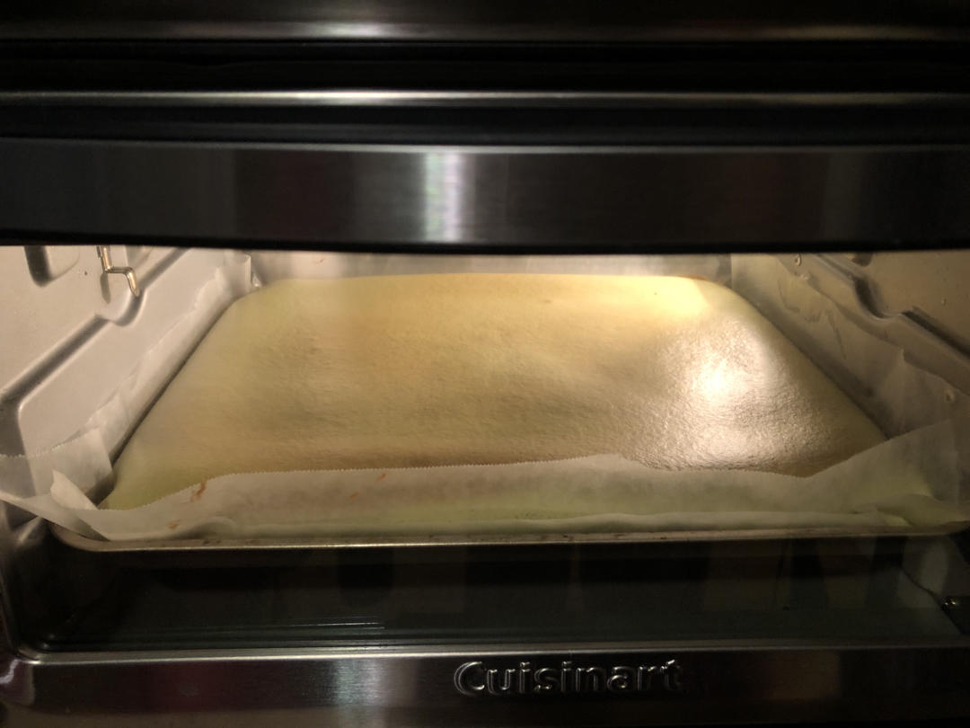 抹茶红豆蛋糕卷