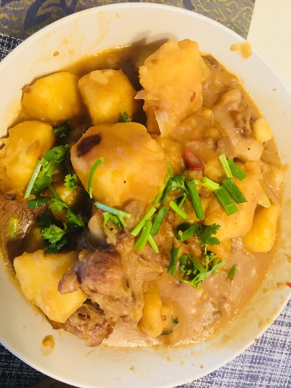 土豆烧排骨