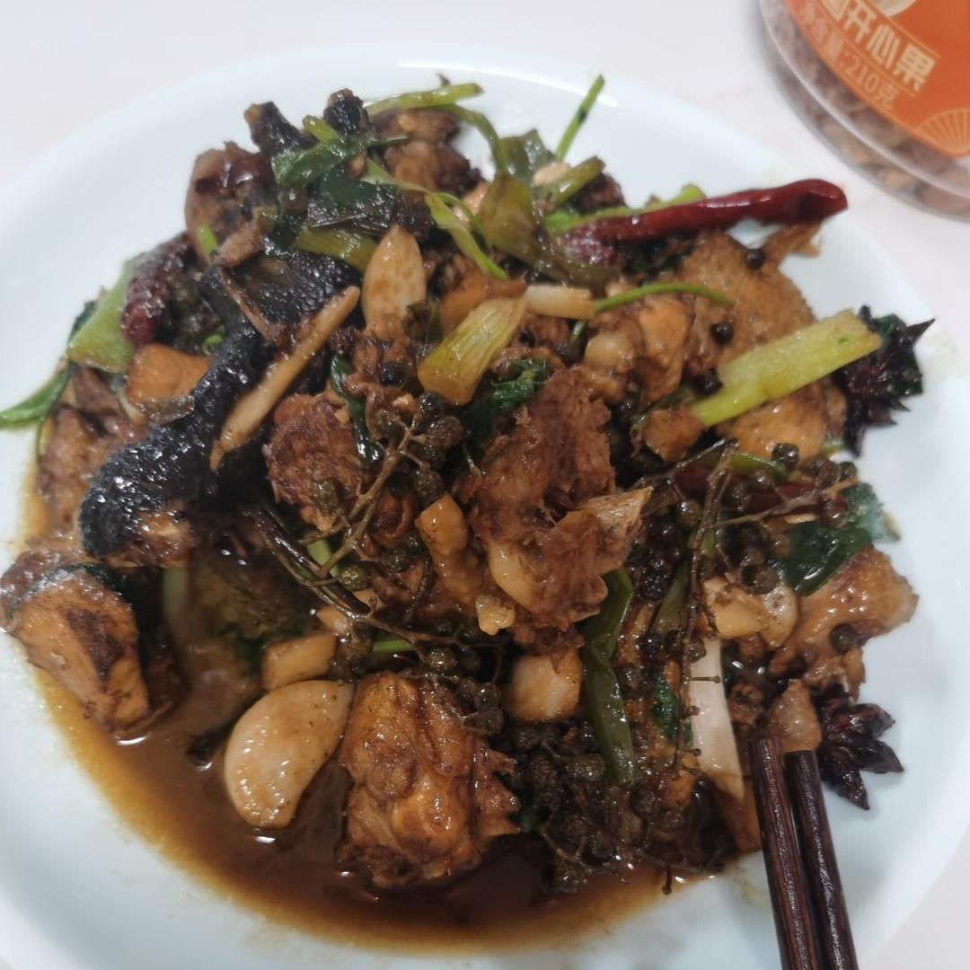临沂炒鸡，厨房现学