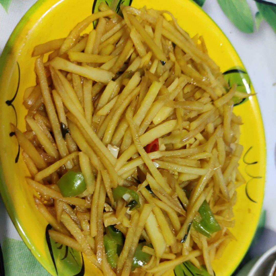 超级无敌下饭菜～酸辣土豆丝