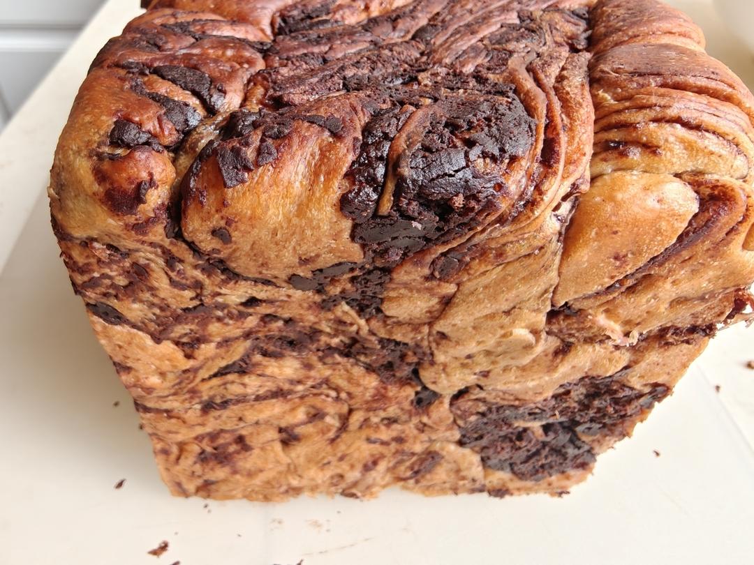 巧克力吐司面包（爸爸糖手工吐司同款）