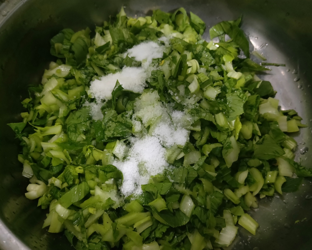 爽口小菜—腌菜花的做法 步骤2