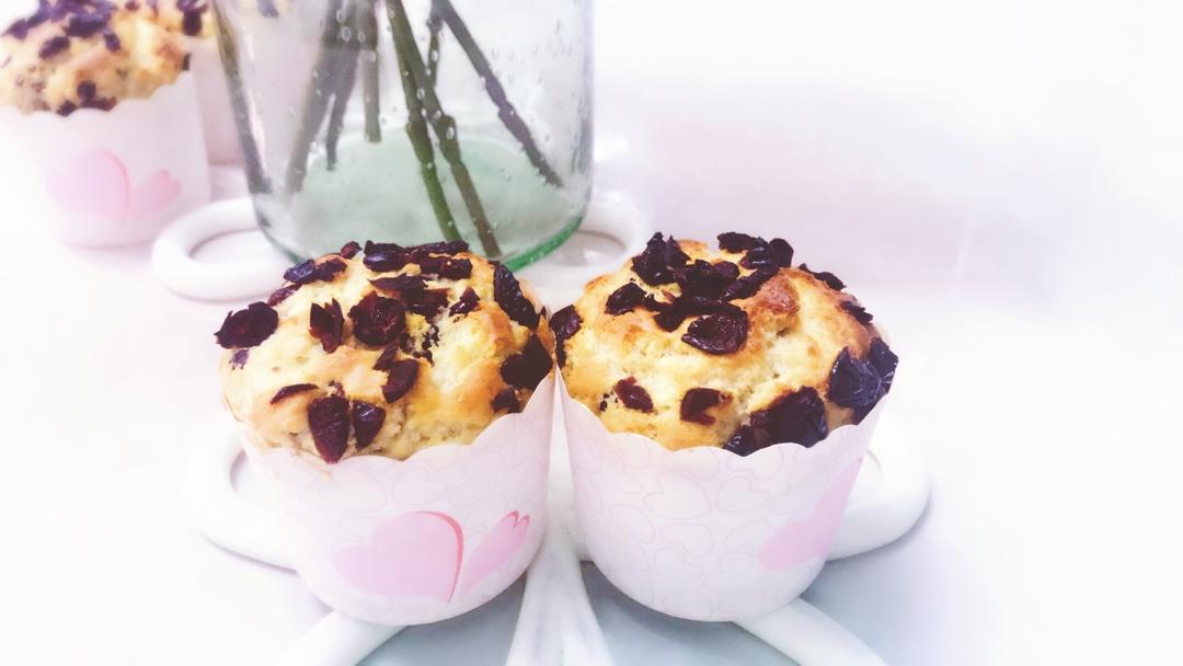 蔓越莓麦芬蛋糕