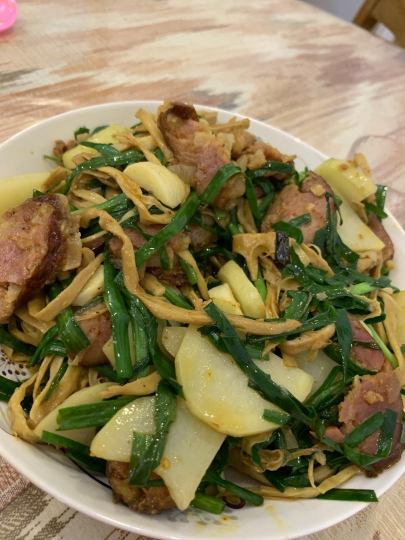 八渡笋焖五花肉（下饭菜）