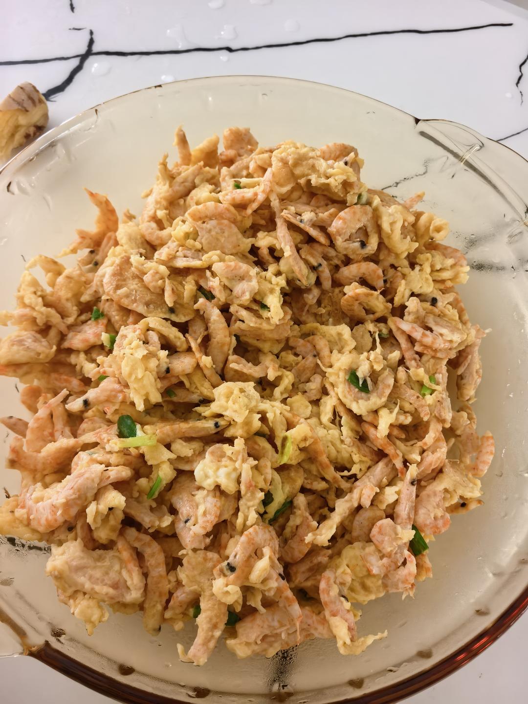 鸡蛋炒南极磷虾