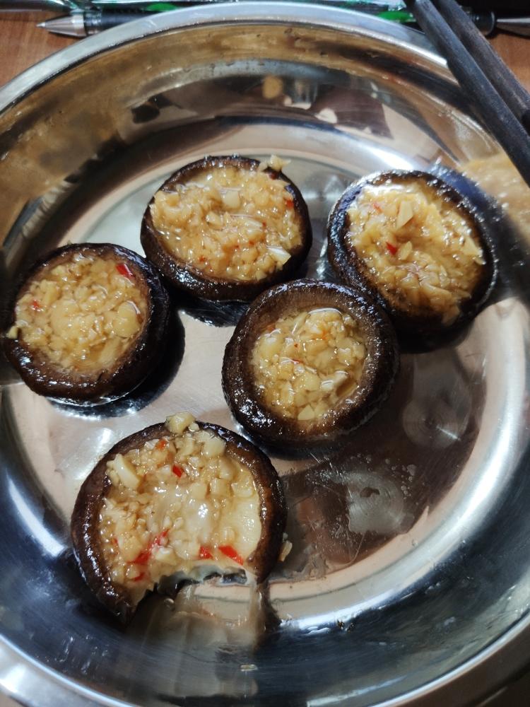蒜蓉香菇的做法