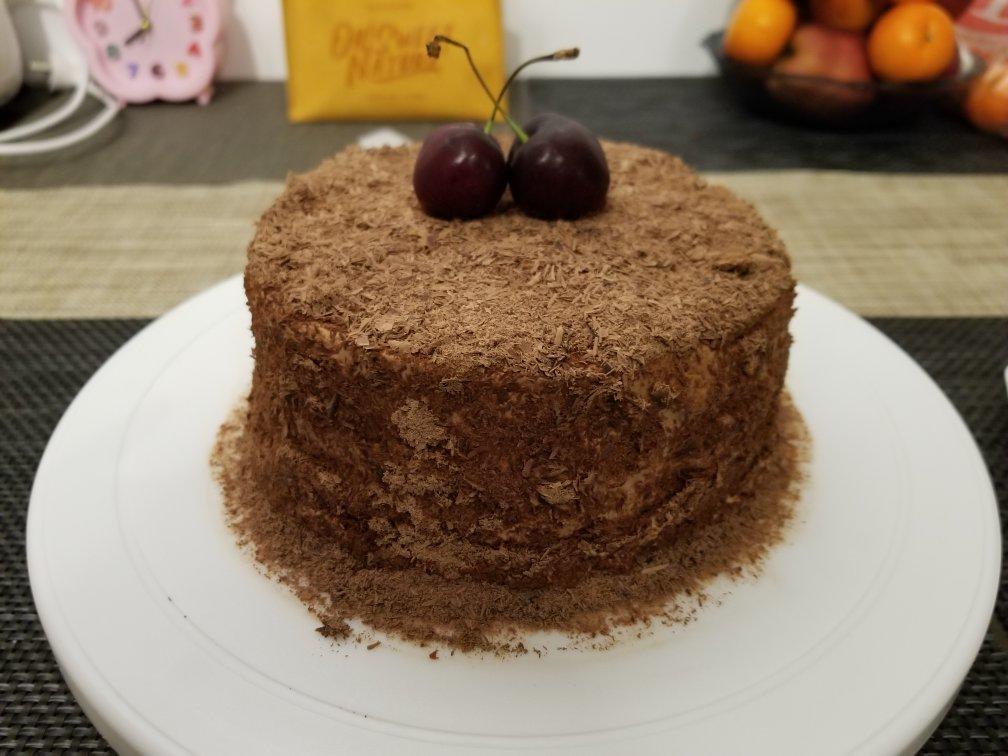 黑森林蛋糕6寸（新手零失败）