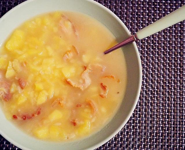 创意菜-五花肉土豆浓汤的做法
